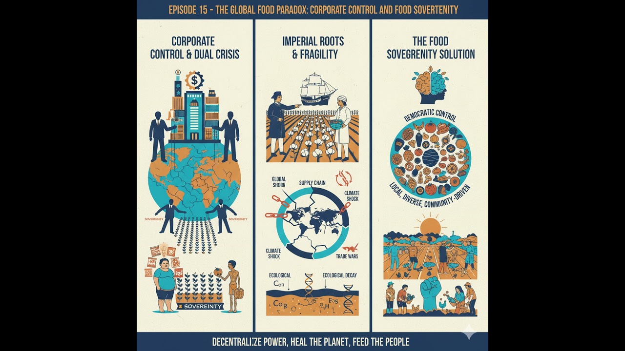 Episode 15 - The Global Food Paradox: Corporate Control and Food Sovereignty