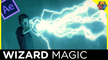 After Effects Tutorial - Wizard/Mage Magic Effect
