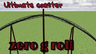 How to make a zero g roll