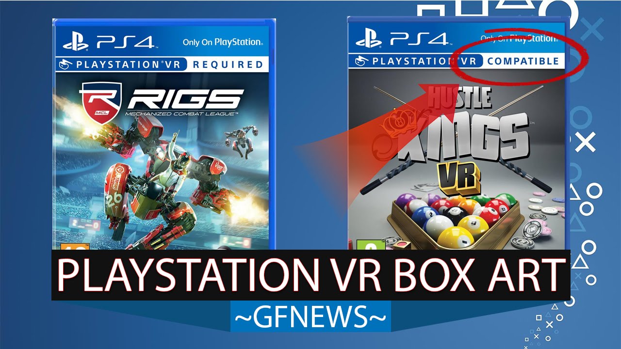 PlayStation VR Game Covers Revealed - YouTube