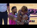 Udonis haslem got tossed for trying to fight dwight howard  76ers vs heat