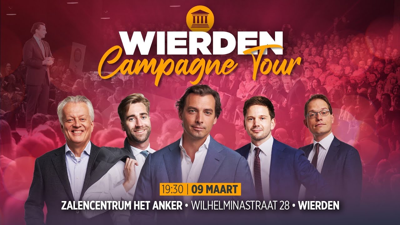 KIJK LIVE MEE: FVD Campagne Tour in Wierden | Met Baudet en andere FVD