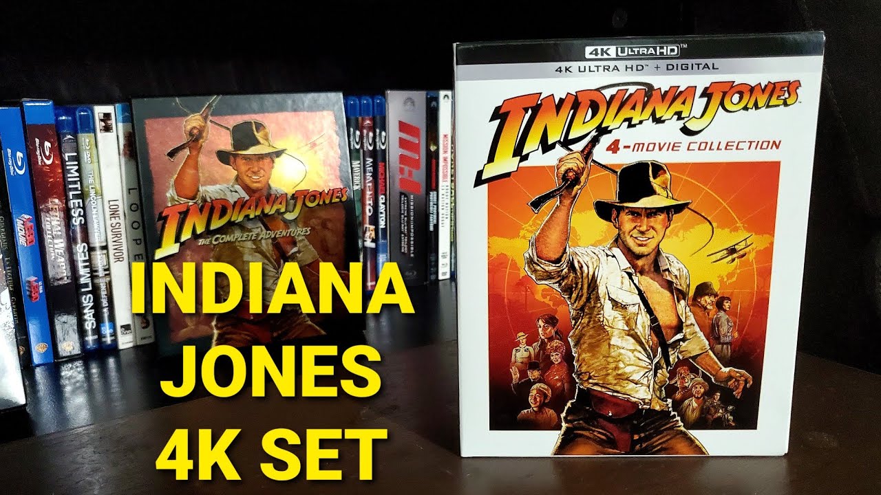 Indiana Jones 4K Collection Unboxing 