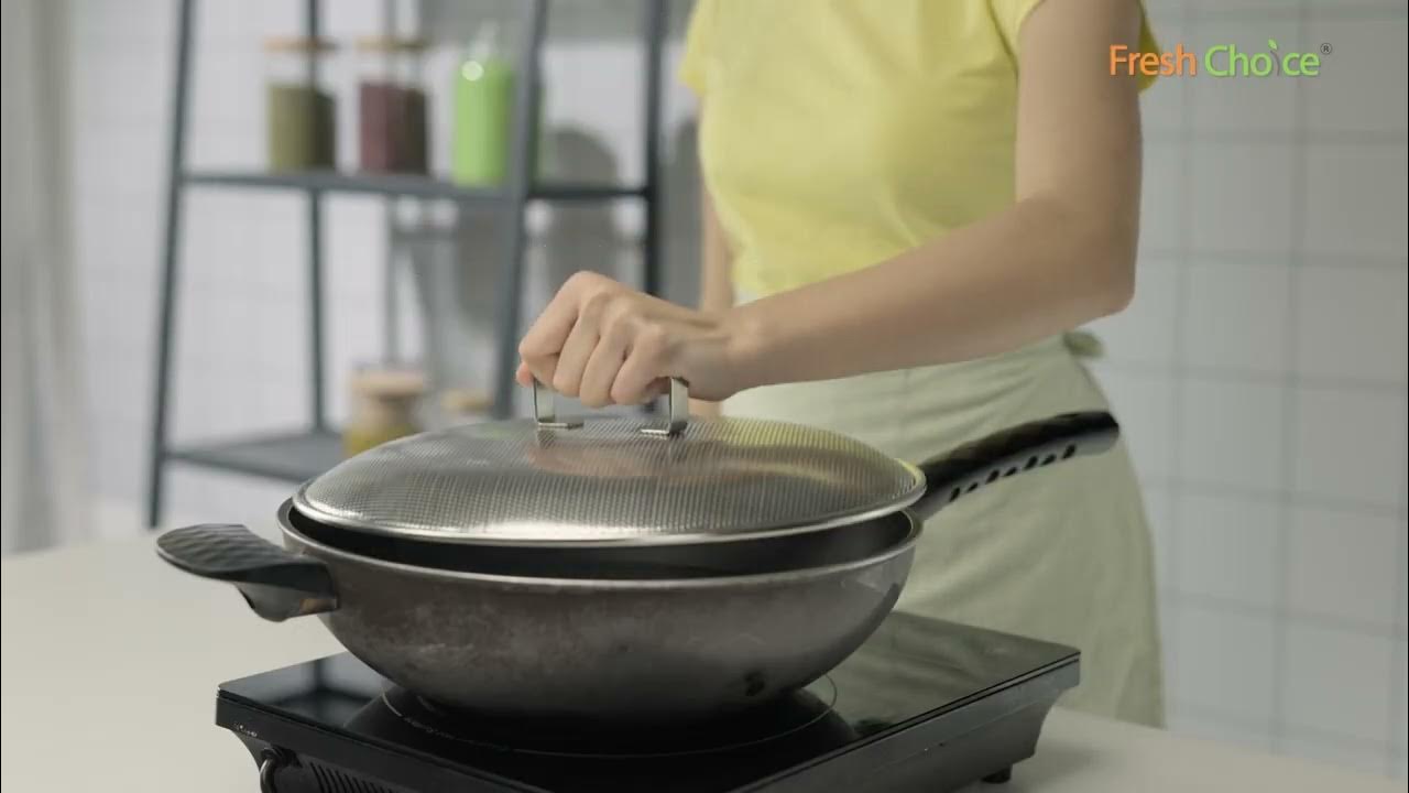 Splatter Guard Lid Fresh choice YouTube