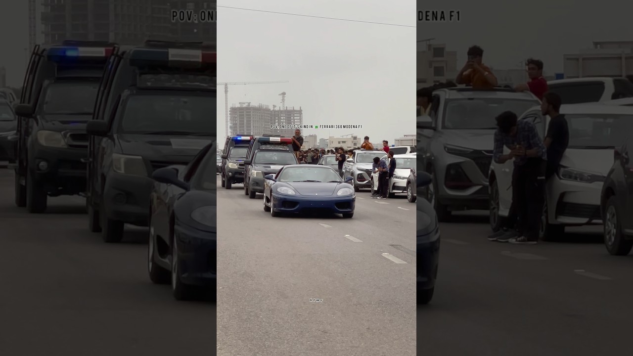 Pov: One Of Its Kind In Pakistan Ferrari 360 Modena F1 