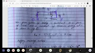 Theory of structure -1 macaulay´s method lecture -5