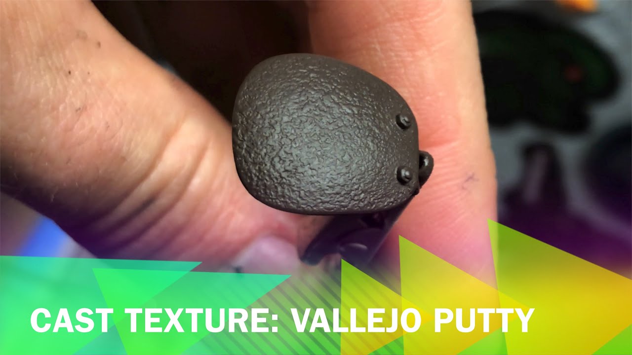 Tamiya Basic Putty - Ma.K Texture Tutorial by Lincoln Wright 
