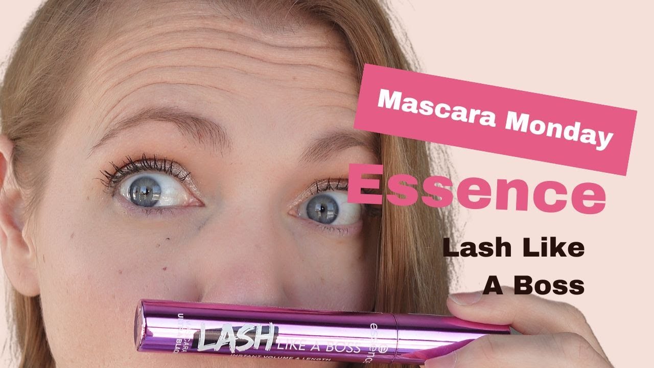 a MONDAY Review | - MASCARA Essence Lash Like YouTube | Boss Mascara