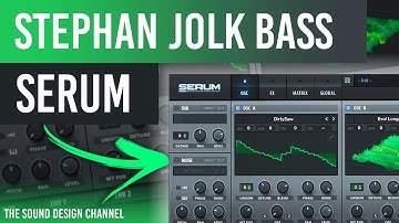 SERUM Tutorial | Techno Bass | Melodic Techno | Stephan Jolk , Afterlife - Tutorial