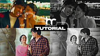 How to Edit Like Hr Lyricals || Hr Lyricals Video Editing Tutorial || Instagram Trending Transitions