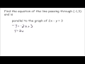 Understanding Equations of Lines