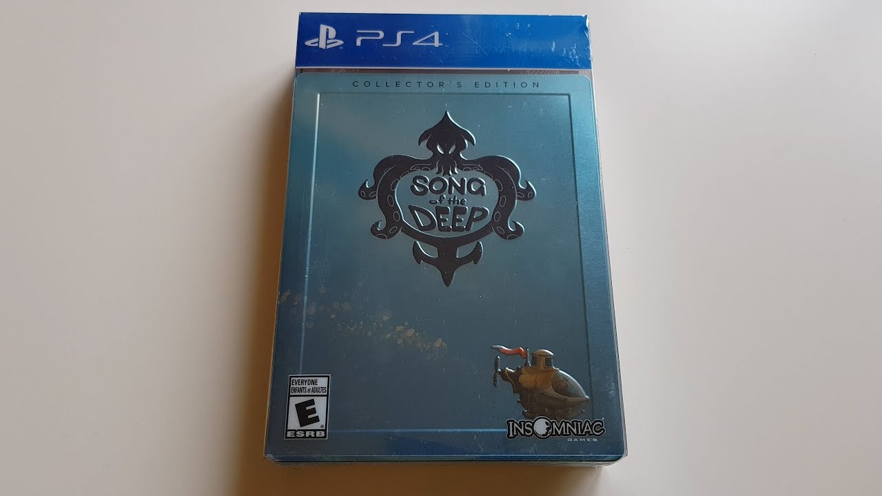 Song of the Deep Collector's Edition PS4 Unboxing - YouTube