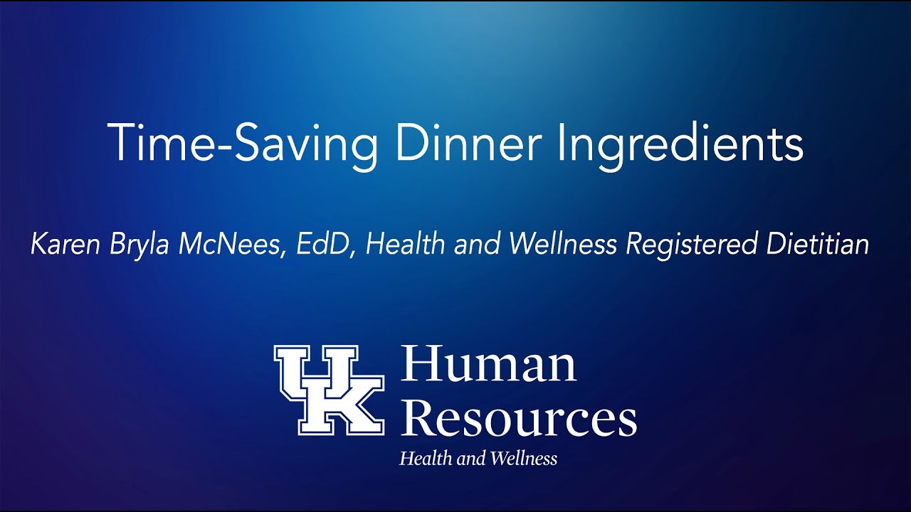 Time-Saving Dinner Ingredients - YouTube