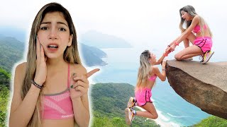 Ela Caiu Da Pedra Fazendo Trilha - Planeta Das Gêmeas