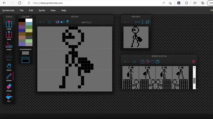 C64 BASIC Game Development (1) - Creating Sprites in SpriteMate- 03/06/2022
