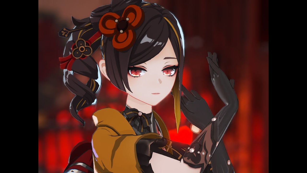 【Genshin Impact MMD/4K/60FPS】Chiori【千星绪】 - YouTube