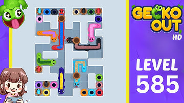 Gecko Out Level 585 Solution Walkthrough