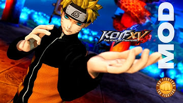 Naruto in King of Fighters XV - Andy Mod
