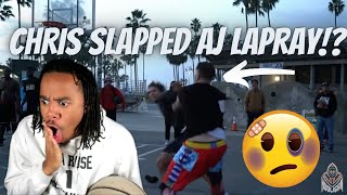 CHRIS SLAPPED AJ LAPRAY!? TRASH YouTube Hoopers Try To Steal My Content ft. Hezi God (Mic’d Up 5v5)