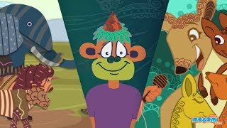 The Best of Panchatantra Tales Collection in English for Kids | Moral Stories by Mocomi
