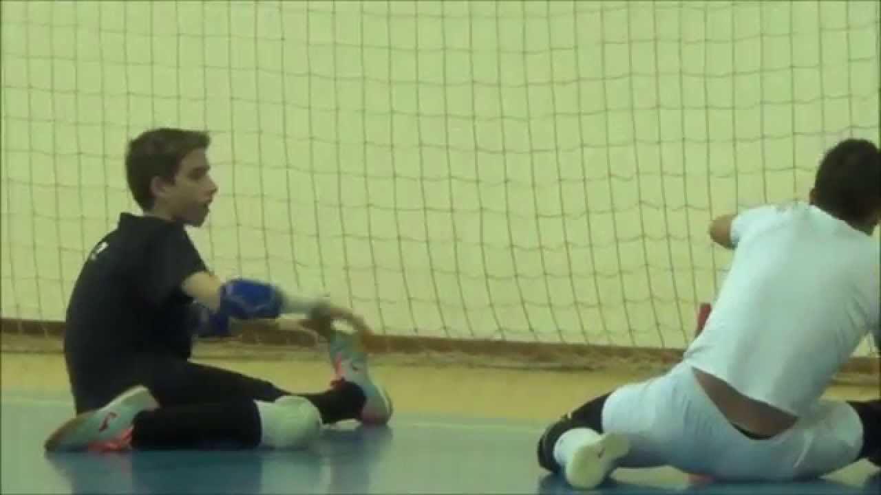 Treino especifico de Guarda Redes Futsal A. M. Granja (Berto Tedim)