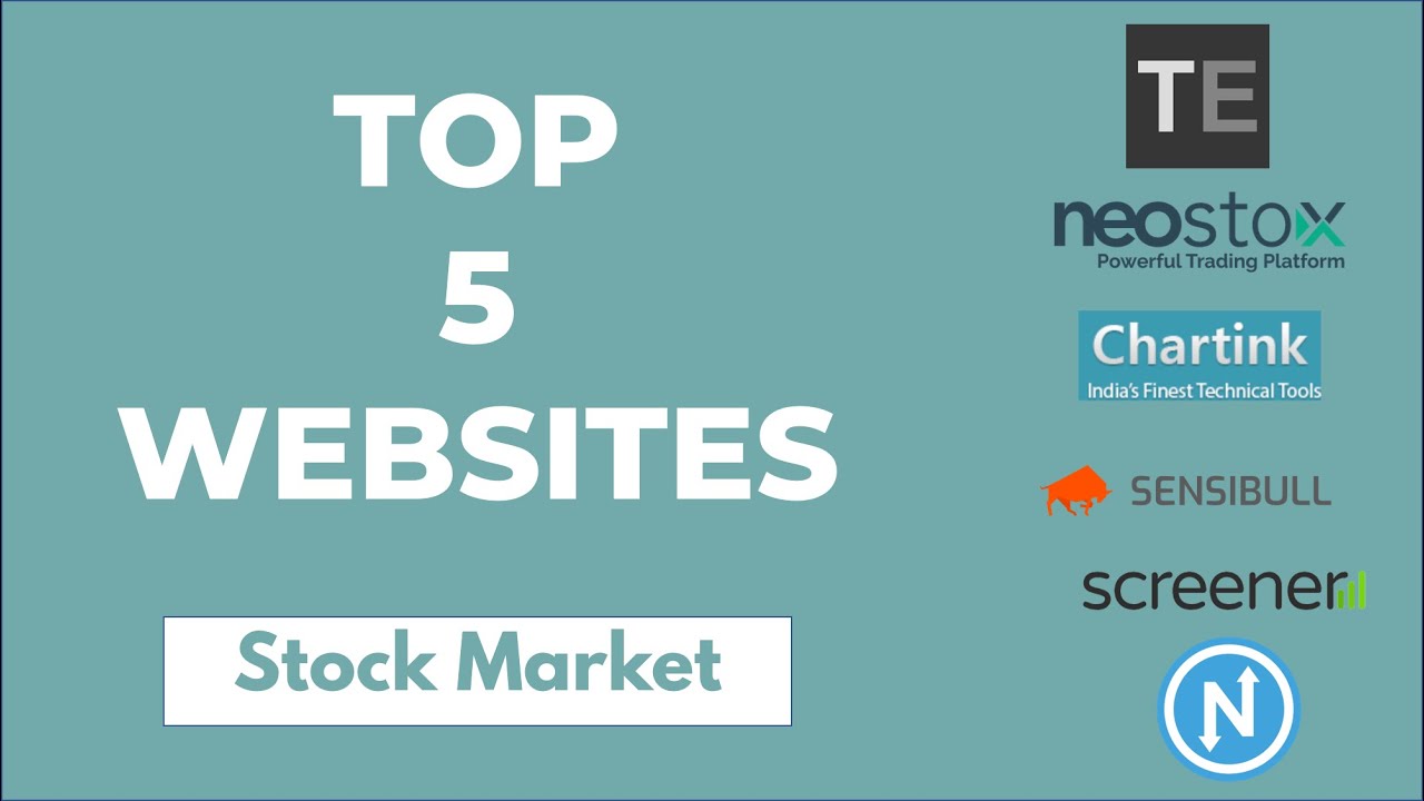 Top 5 sites For Stock Market Learning & Investing YouTube