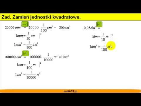 Wideo: Jak Znaleźć Centymetr Kwadratowy