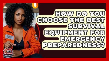 How Do You Choose the Best Survival Equipment for Emergency Preparedness? | Your Emergency Planner