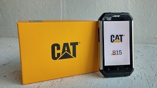 Обзор Caterpillar Cat B15Q: красивый защищённый смартфон