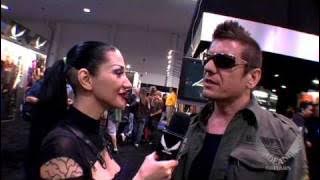 Mili from Steelheart at Dean Guitars NAMM 2009