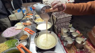 Fluffiest Bread Omelette of Ghaziabad | Jhag Wala Omelette | Ghaziabad Street Food