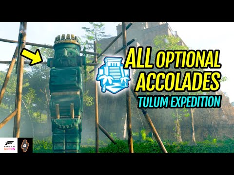 All Optional Accolades in Tulum Expedition (Radio Beacon, Jade Statue and Ramiro) | Forza Horizon 5