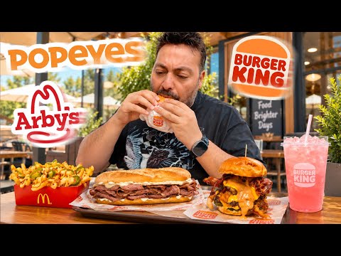 I TRIED THE NEW MENU ITEMS FROM CHAIN RESTAURANTS!