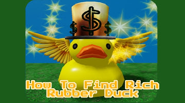 How To Find Rich Rubber Duck! Find The Rubber Duck Morphs (84) Roblox