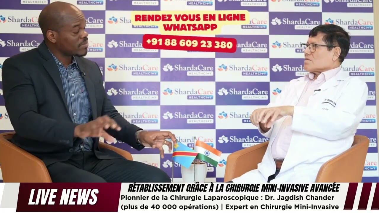 Dr. Jagdish Chander (plus de 40 000 opérations) | Expert en Chirurgie Mini-Invasive