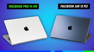 So sánh Macbook Air M3 vs Macbook Pro M3: đều mỏng nhẹ, dùng đều sướng. Chọn máy nào?