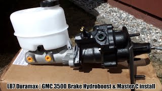 LB7 DURAMAX |  Cordone Hydroboost & Dorman Master Cylinder (DO THEY FIT??) screenshot 4