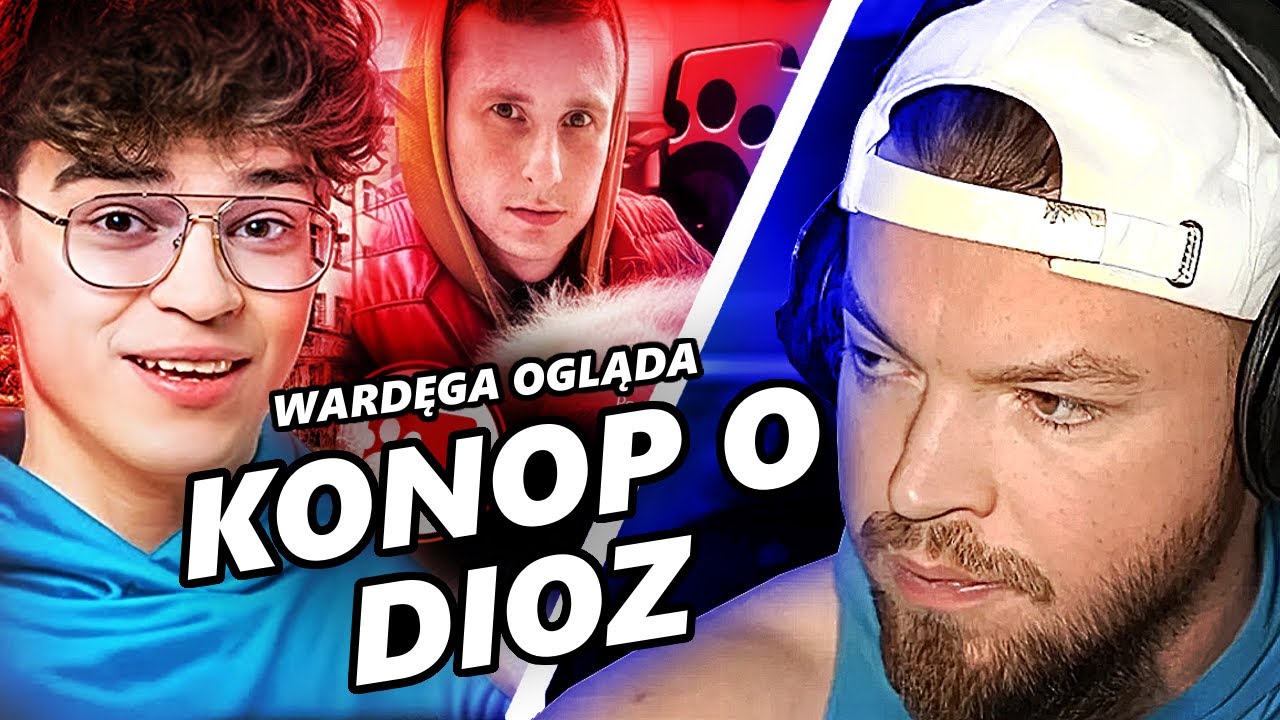 WARDĘGA OGLĄDA FILM KONOPKSIEGO | SKRÓT Z LIVE | DIOZ TYBURSKI WARDĘGA