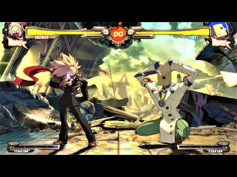 MANIAC LEVEL - Answer VS Faust - GUILTY GEAR Xrd Rev 2 Battle Match PS4