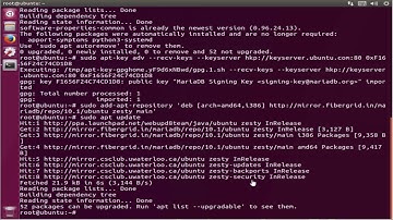 How To Install MariaDB 10.1 on ubuntu 17 zesty zapus