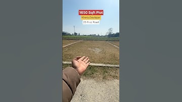 1650 Sqft plot for sale in Khera,Golapar💐 #plotforsale