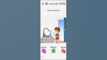 Kill the viruses! / Braindom level 204 solution