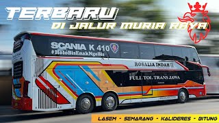 LINE TERBARU & RECOMENDED BUS DIVISI MURIA RAYA ‼️Trip Full Rosalia Indah LASEM-JAKARTA