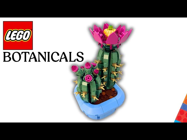 Lego Botanicals #11509 Flowering Cactus - YouTube