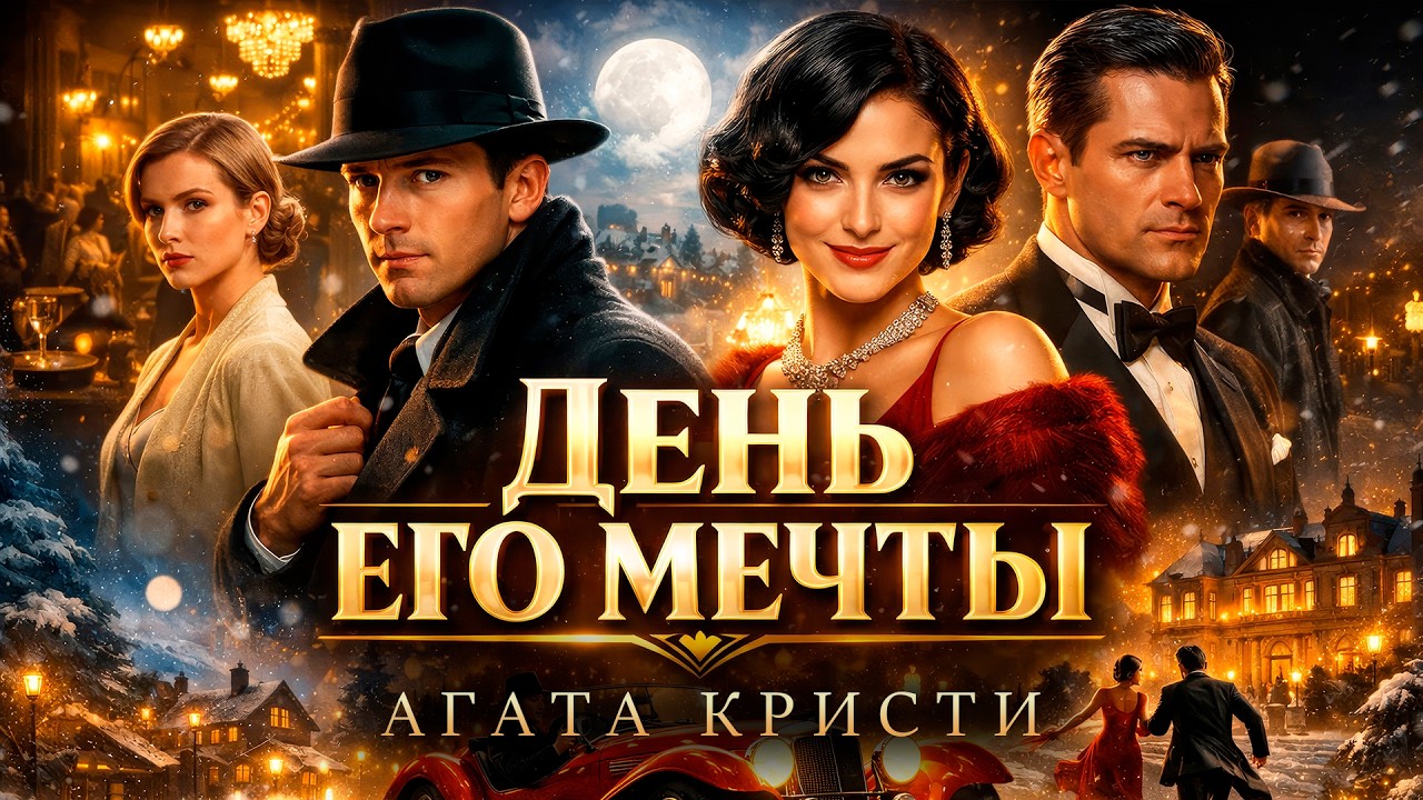Агата Кристи - ДЕНЬ ЕГО МЕЧТЫ | Детектив | Аудиокнига (Рассказ) | Читает Большешальский