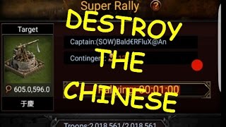 DESTRUCTION! 14M POWER LOST! SUPERRALLY CHINESE! ( CLASH OF KINGS )