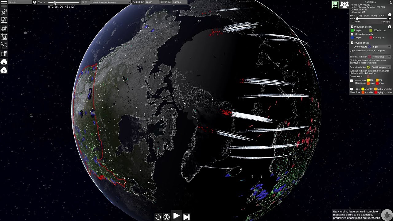 Nuclear War Simulator on Steam