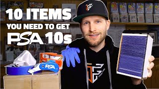 10 Items YOU NEED To Get PSA 10s! | PSA Submission Tutorial  New Online Submission Center