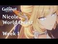 [Nicole World Quest] Beyond Silver and Fine Gold: Nicole's House Treasure - Genshin Impact Indonesia