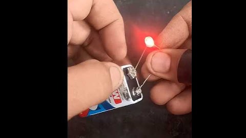 led light connection resistance with9v battery //short  viral //trending short  feed